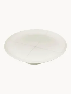 Fuente para tartas de porcelana con esmalte reactivo Zuma