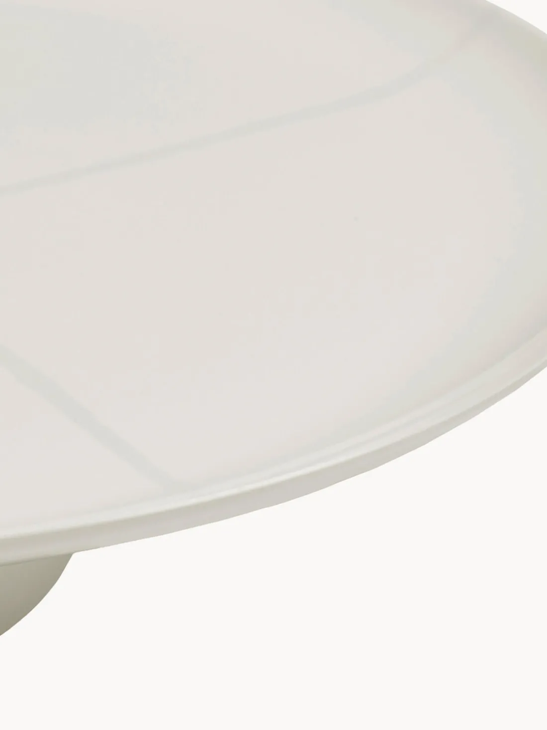 Fuente para tartas de porcelana con esmalte reactivo Zuma