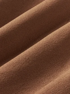 Funda de almohada artesanal de cuero Raven