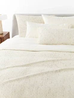 Funda de almohada con estructura gofre Clemente