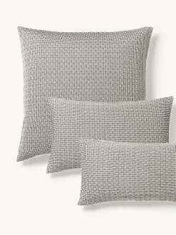 Funda de almohada con estructura gofre Clemente