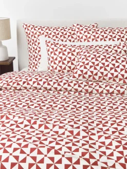 Funda de almohada de algodón Benson