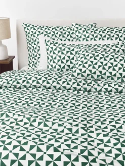 Funda de almohada de algodón Benson