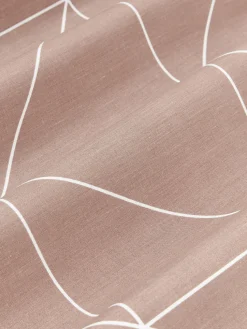 Funda de almohada de algodón estampada Marla