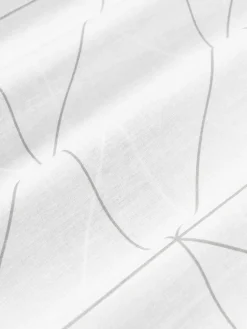 Funda de almohada de algodón estampada Marla