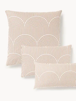 Funda de almohada de algodón Arcs