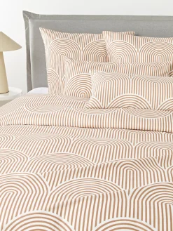 Funda de almohada de algodón Arcs