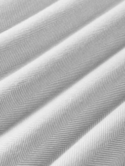 Funda de almohada de franela con punto espiga Wanda