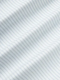 Funda de almohada de franela con rayas finas Javon