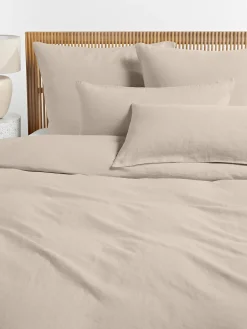 Funda de almohada de lino lavado Airy