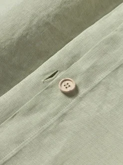 Funda de almohada de lino lavado Airy