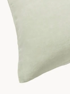 Funda de almohada de lino lavado Airy