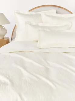 Funda de almohada de lino Malia