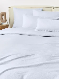 Funda de almohada de lino lavado Airy