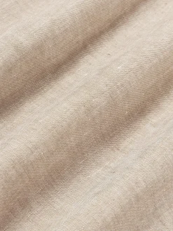 Funda de almohada de lino con dobladillo Linna