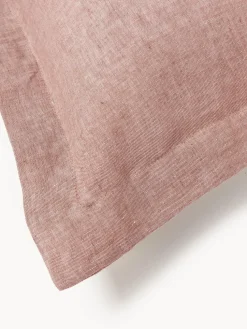 Funda de almohada de lino con dobladillo Linna