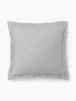 Funda de almohada de lino con dobladillo Linna