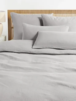 Funda de almohada de lino lavado Airy