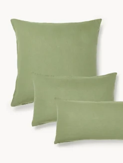Funda de almohada de lino lavado Airy