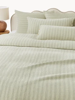 Funda de almohada de muselina Saige G