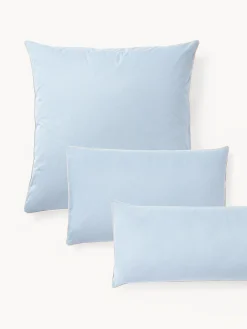 Funda de almohada de percal con ribete Daria