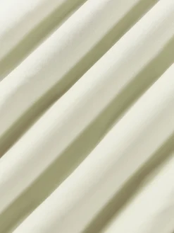 Funda de almohada de percal con decoración de mechones Scout