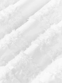 Funda de almohada de percal con tejido capitoné Scout