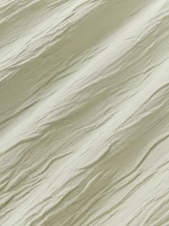 Funda de almohada de percal de algodón lavado Leonora