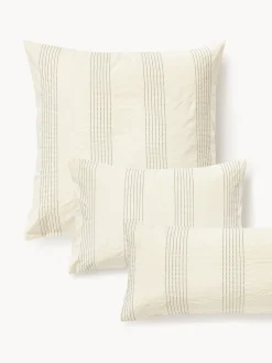 Funda de almohada de percal Graham