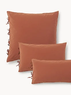 Funda de almohada de percal lavado Leonie