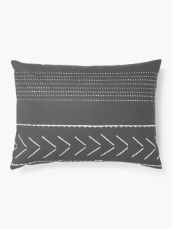 Funda de almohada de percal con estampado boho Kohana