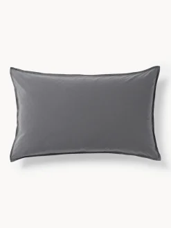 Funda de almohada de percal lavado Debbie