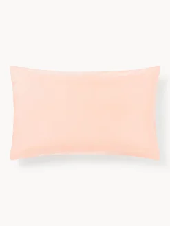 Funda de almohada de percal con inscripción bordada Roya