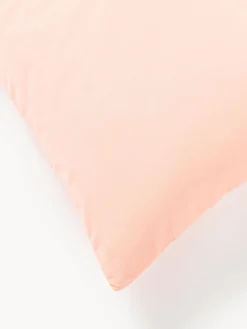 Funda de almohada de percal con inscripción bordada Roya