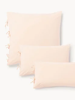 Funda de almohada de percal lavado Leonie