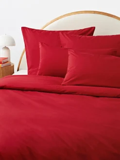 Funda de almohada de percal Elsie