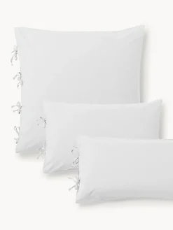 Funda de almohada de percal lavado Leonie