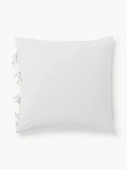 Funda de almohada de percal lavado Leonie