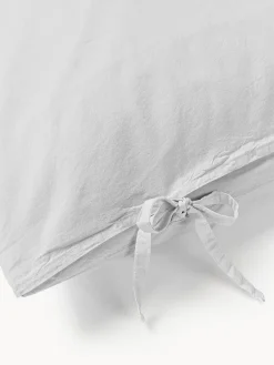 Funda de almohada de percal lavado Leonie