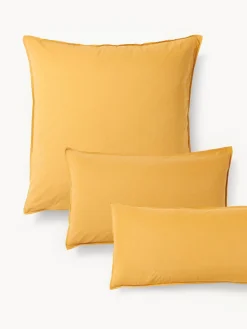 Funda de almohada de percal lavado Debbie