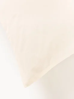 Funda de almohada de percal con inscripción bordada Roya