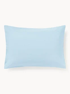 Funda de almohada de percal con inscripción bordada Roya