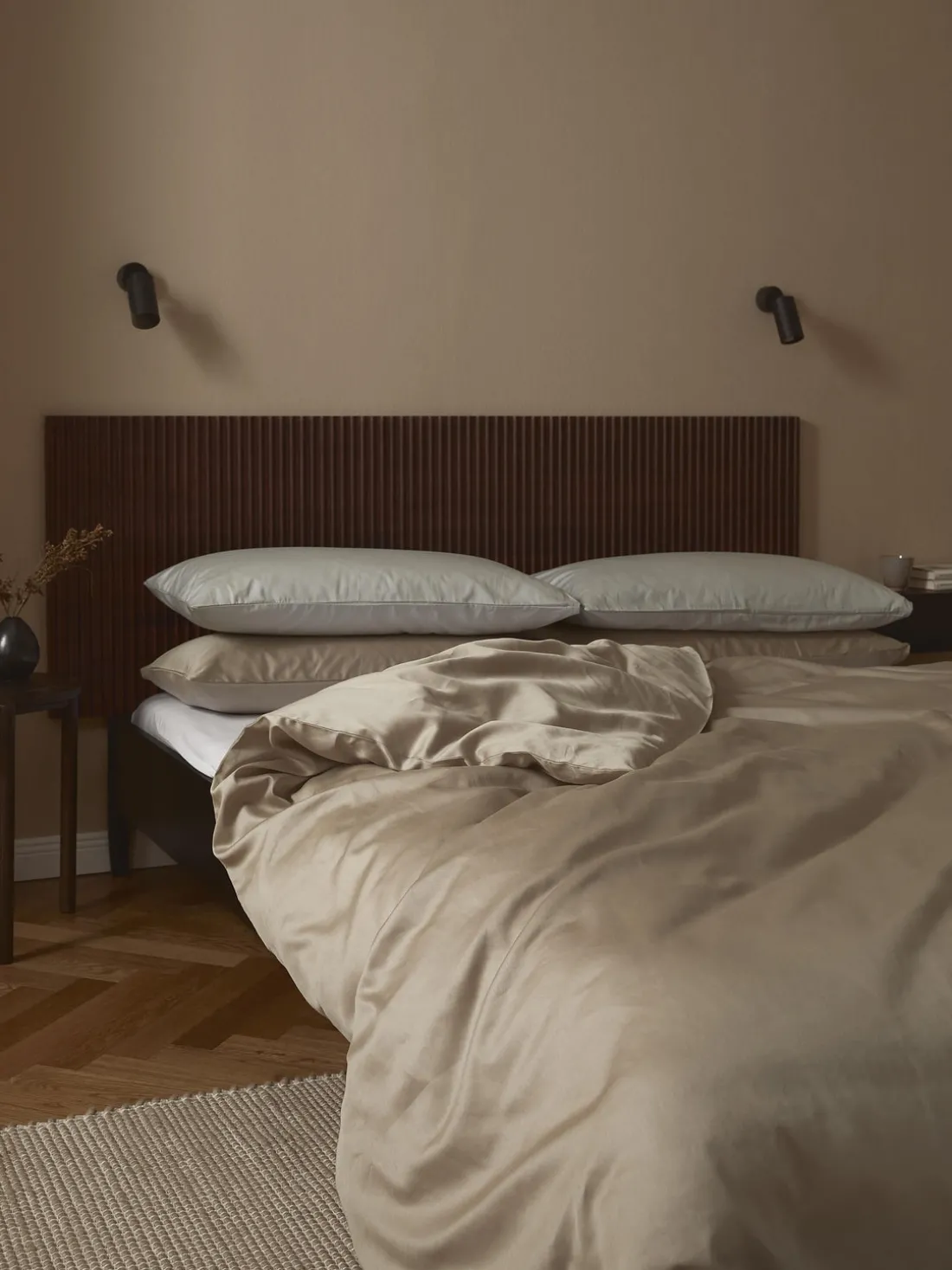 Funda de almohada de satén Comfort