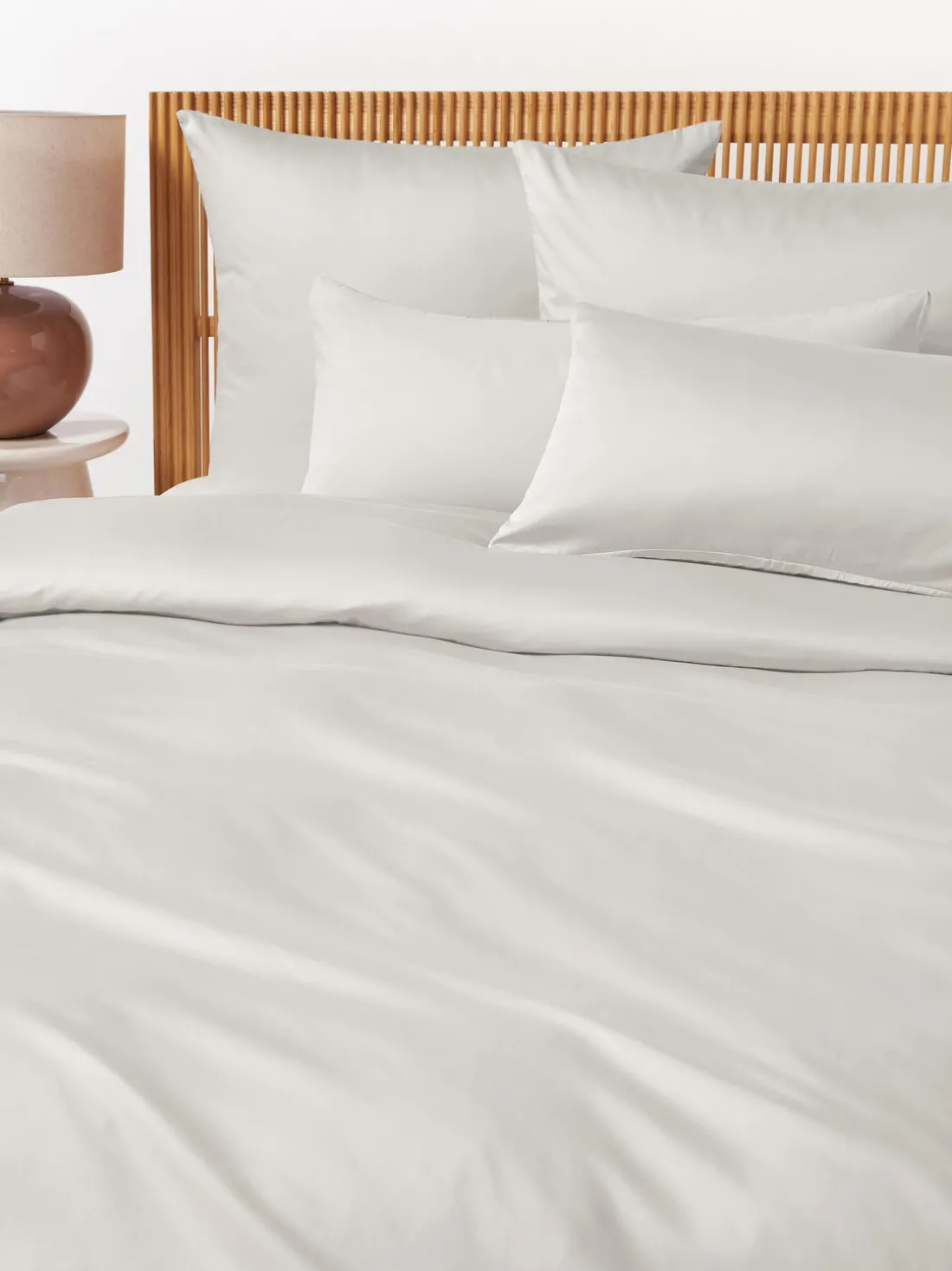 Funda de almohada de satén Comfort