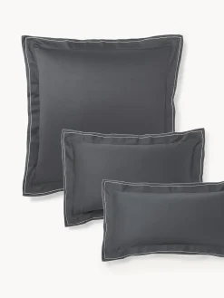 Funda de almohada de satén Carlotta