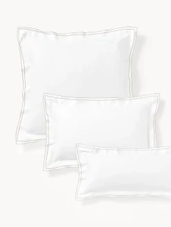 Funda de almohada de satén Carlotta