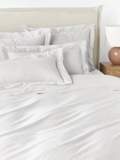 Funda de almohada de satén Carlotta