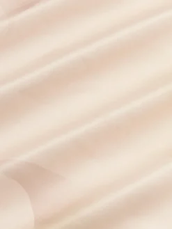 Funda de almohada de satén estampado Marino