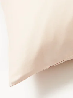 Funda de almohada de satén estampado Marino