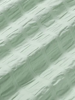 Funda de almohada de seersucker Esme